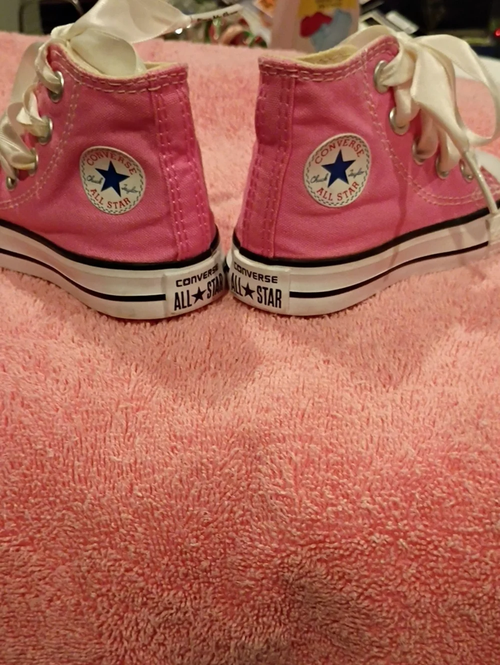 Converse Infants Pink High-Top All Star Sneakers